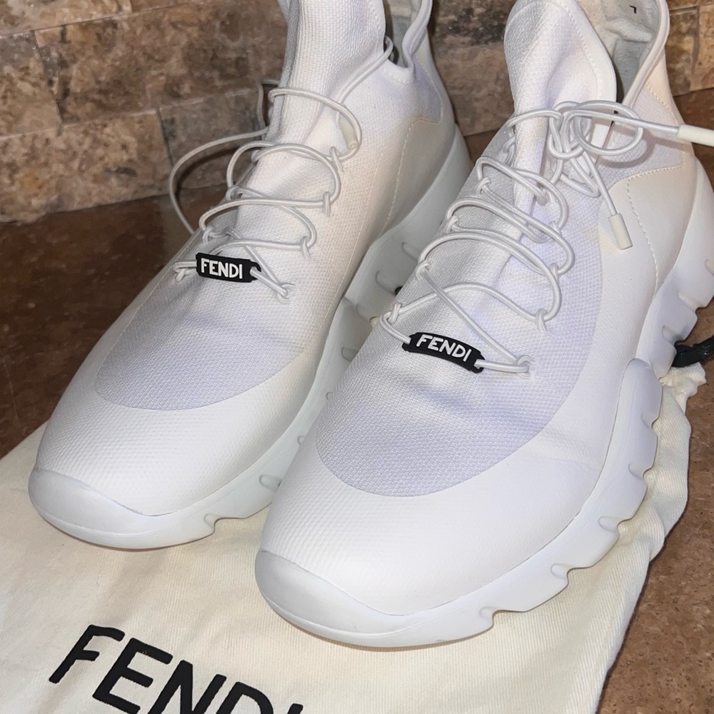 Fendi White Sneakers
